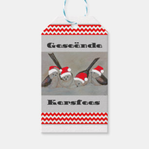 Étiquettes-cadeau Geseende Kersfees