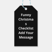 Étiquettes-cadeau Gift Tag (Dos)