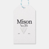 Étiquettes-cadeau Gift tag (Dos)