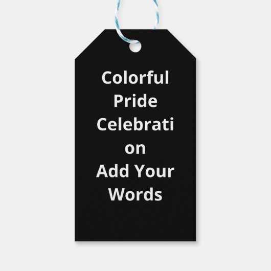 Étiquettes-cadeau Gift Tag (Dos)