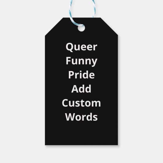 Étiquettes-cadeau Gift Tag (Dos)