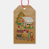 Étiquettes-cadeau Ginger Town (Devant)