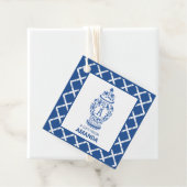 Étiquettes Cadeau GingerJar et Bamboo | Monogramme A | (En situation)