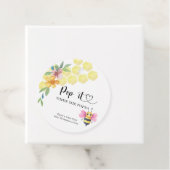 Étiquettes Cadeau Girl Bee Pop it When she pops (En situation)