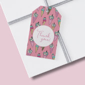 Étiquettes-cadeau Glace Merci
