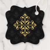 Étiquettes Cadeau Glam du soir (Dos)