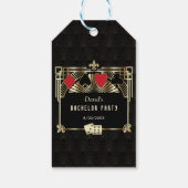 Étiquettes-cadeau Glam Las Vegas Casino Royale (Dos)