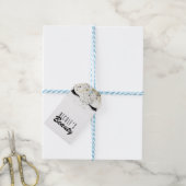 Étiquettes-cadeau Glam moderne Or Argent Black Eyelashes Beauté (Avec de laficelle)