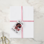 Étiquettes-cadeau Glamour Africain-Américain Cupidon (Avec de la ficelle)