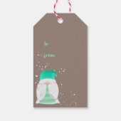 Étiquettes-cadeau Gnome/Christmas Tags (Dos)