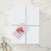 Étiquettes-cadeau Gnome Couple (Avec de laficelle)