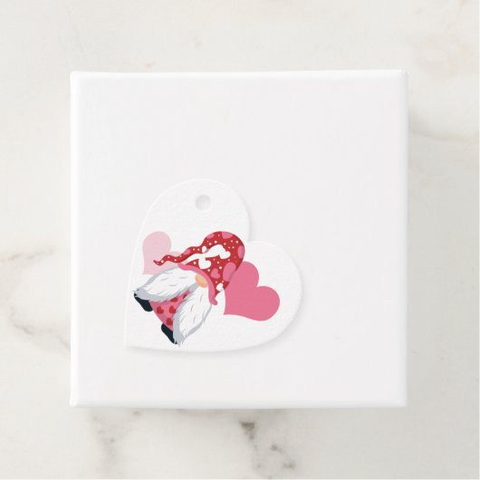 Étiquettes Cadeau Gnome Love (En situation)
