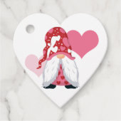 Étiquettes Cadeau Gnome Love (Devant)