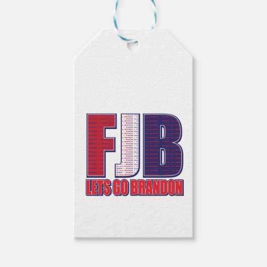 Étiquettes-cadeau Go Brandon - FJB (Devant)