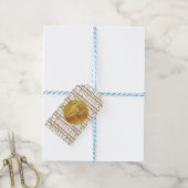 Étiquettes-cadeau Gold Blanc Égypte Glam Wedding Favor (Avec de laficelle)