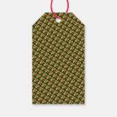 Étiquettes-cadeau Gold Foil Shamrock, St Patrick's Day Party (Dos)