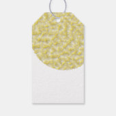 Étiquettes-cadeau Golden Circle 50e fête d'anniversaire (Dos)