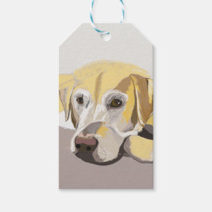 Étiquettes-cadeau Golden Labrador