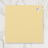 Étiquettes Cadeau Goldendoodle Dans L'Arrosage Can Jaune (Dos)