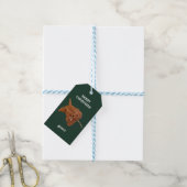 Étiquettes-cadeau Goldie Doodle Vert (Avec de laficelle)