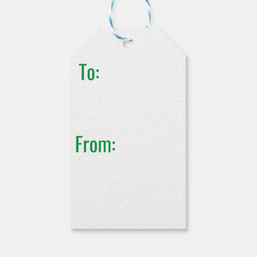 Étiquettes-cadeau Golf (Dos)