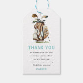 Étiquettes-cadeau Golf Partee Adulte Anniversaire (Devant)