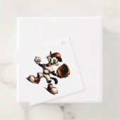 Étiquettes Cadeau Goofy Cat Baseball Pitcher Monte (En situation)