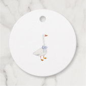 Étiquettes Cadeau goose baby blue (Devant)