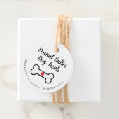 Étiquettes Cadeau Gourmande Naturelle Treat Chien (En situation)