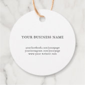 Étiquettes Cadeau Gourmande Naturelle Treat Chien (Dos)