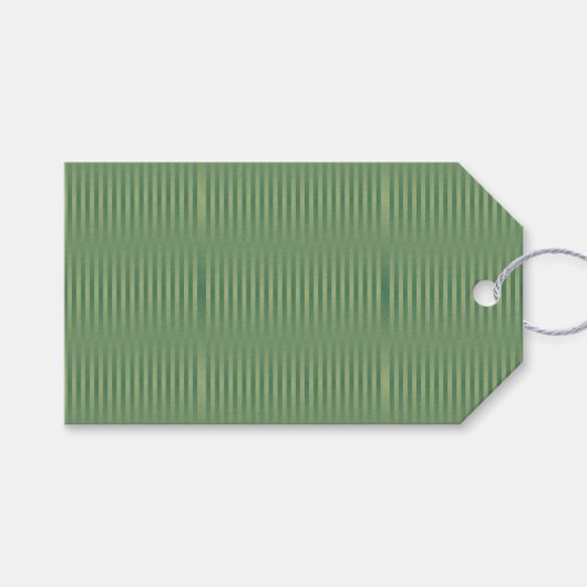Étiquettes-cadeau Gradient vert Vintage simple en osage (Devant (Horizontal))