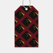 Étiquettes-cadeau Graduation 2025 Maroon (Dos)