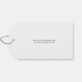 Étiquettes-cadeau Graduation 2025 Script Simple Grad Custom (Dos (Horizontal))