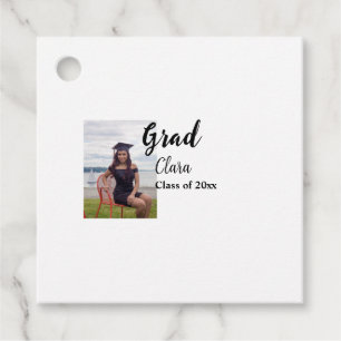 Étiquettes Cadeau Graduation ajouter nom classe de 20xx félicitation