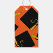 Étiquettes-cadeau Graduation Congrats Orange (Dos)