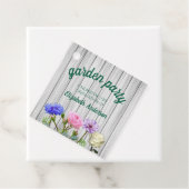 Étiquettes Cadeau Graduation Garden Party (En situation)
