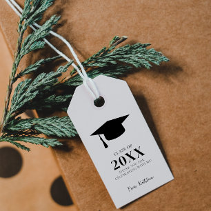 Étiquettes-cadeau Graduation Merci Grad Party Favoriser le lycée