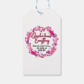 Étiquettes-cadeau Grand-mère sait tout (Dos)