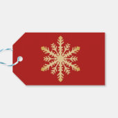 Étiquettes-cadeau Grand sac cadeau de Noël (Dos Horizontal)