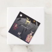 Étiquettes Cadeau Grande étoile éblouissante (En situation)