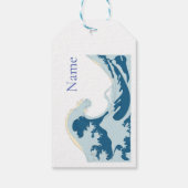 Étiquettes-cadeau Grande vague Thunder_Cove (Dos)