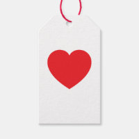 Graphique de cœur d'amour rouge blanc moderne simp