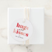 Étiquettes Cadeau Graves câlins et baisers Classique de la Saint-Val (En situation)