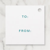 Étiquettes Cadeau Green Happy Purim (Dos)