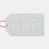 Étiquettes-cadeau Green | Noël Baking Spiritueux Vacances Lumineuses (Dos Horizontal)