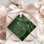 Étiquettes Cadeau Green Rustic Tree Lights Mariage Initiales sculpté<br><div class="desc">Ajoutez une touche personnalisée à vos faveurs de mariage avec nos lumières vert arbre sculpté initiales marques de faveur. Ce charmant design arbore un arbre rustique orné de lampes à cordes et d'initiales sculptées, créant une atmosphère cosy et romantique. Parfaits pour les mariages en plein air et les mariages à...</div>