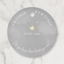 Gris Twinkle Petit Baby shower Star Anniversaire