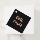 ÉTIQUETTES CADEAU GRL PWR - (En situation)
