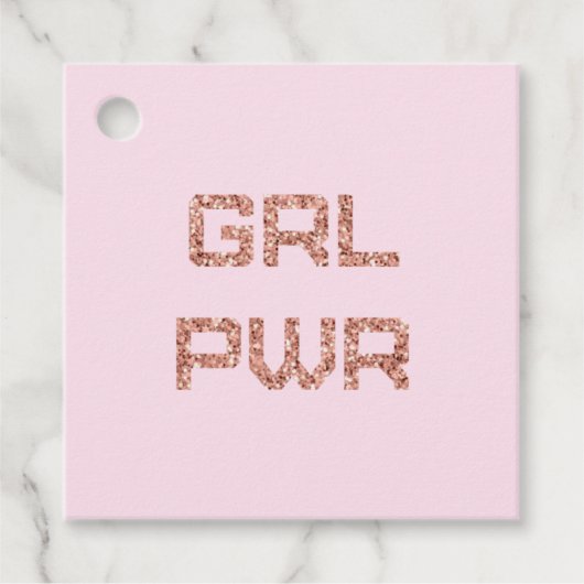 ÉTIQUETTES CADEAU GRL PWR - (Devant)