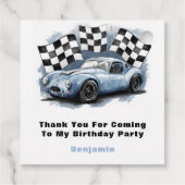 Étiquettes Cadeau Grossesse 2 Merci Fête Anniversaire Rapide (Dos)